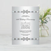 シルバーダイヤモンド 25周年パーティー 招待状 (スタンド正面)