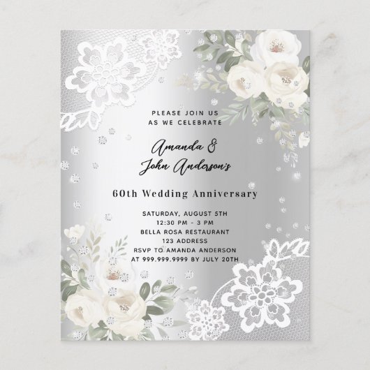 シルバーダイヤ結婚モンド60周年記念 (正面)