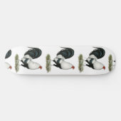 シルバーダックウィングガメコック スケートボード (横)