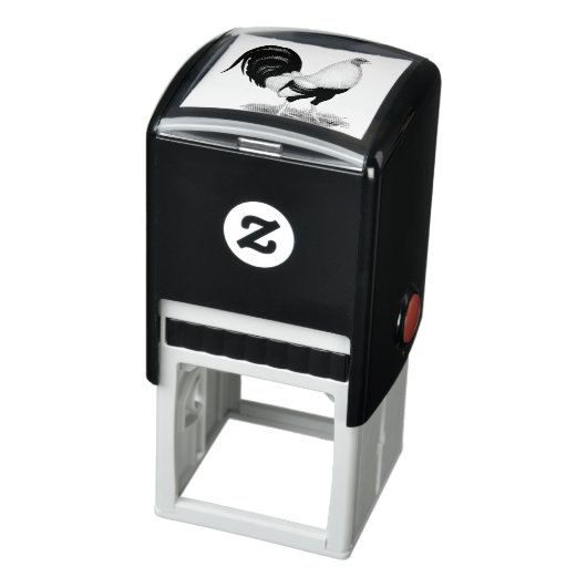 シルバーダックウィングガメコック セルフインキングスタンプ (商品)