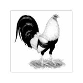 シルバーダックウィングガメコック セルフインキングスタンプ (デザイン)