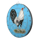 シルバーダックウィングガメコック ダーツボード (正面右)