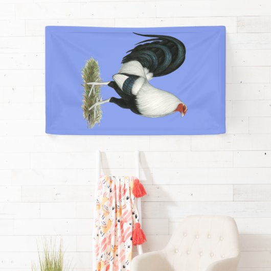 シルバーダックウィングガメコック 横断幕 (インサイチュ)