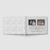 シルバーダブルフォトダイヤモンド記念日 ゲストブック (全面)