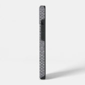 シルバーチェーンイル iPhoneケース (左側面)