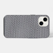 シルバーチェーンイル iPhoneケース (裏面横)