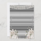 シルバーチャロメキシカンタレスアノスボーイ招待状 招待状 (裏面)