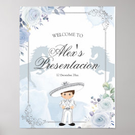 シルバーチャロ3 anosプレゼンタシオンウェルカムサイン ポスター