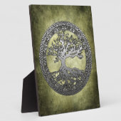 シルバーツリー・オブ・ライフ フォトプラーク (側面)