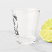 シルバーツリ不気味ーハロウィーン ショットグラス (右)