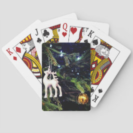 シルバーディアーと金ゴールドバウブル トランプ