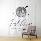 シルバーディスコボールラストディスコバチェロレッテ タペストリー (インサイチュ)