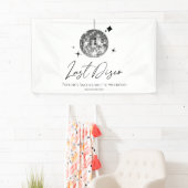 シルバーディスコボールラストディスコバチェロレッテ 横断幕 (インサイチュ)