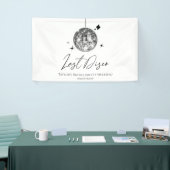 シルバーディスコボールラストディスコバチェロレッテ 横断幕 (トレードショー)