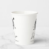 シルバーディスコボールラストディスコバチェロレッテ 紙コップ (左)