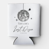 シルバーディスコボールラストディスコバチェロレッテ 缶クーラー (正面)