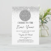 シルバーディスコボール応援ニューイヤーイブパーティー 招待状 (スタンド正面)