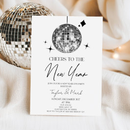 シルバーディスコボール応援ニューイヤーイブパーティー 招待状