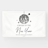 シルバーディスコボール応援ニューイヤーイブパーティー 横断幕 (横)