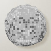 シルバーディスコボール ラウンドクッション (裏面)