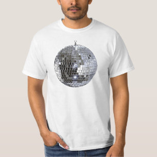 シルバーディスコボール Tシャツ