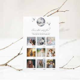 シルバーディスコ 彼女はいくつでしたか？ 結婚前パーティーゲーム