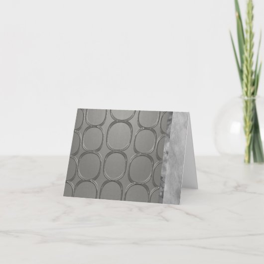 シルバーデザインノテカーズ サンキューカード (正面)