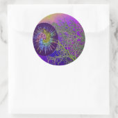 シルバートウィーズンホーリーパープルロービングスター ラウンドシール (バッグ)