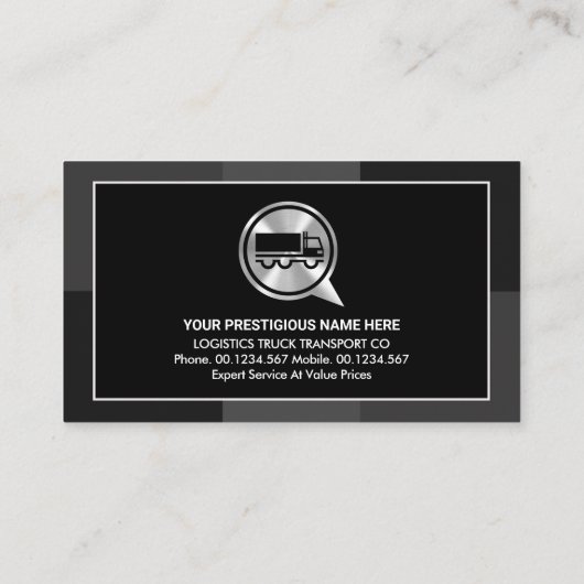 シルバートラッククリエイティブグレーフレーム 名刺 (裏面)