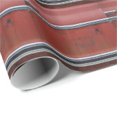 シルバートリム(赤) ラッピングペーパー (ロールコーナー)