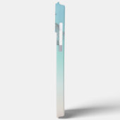 シルバートルズターコイズ沿岸海事 Case-Mate iPhoneケース (裏面 / 左)