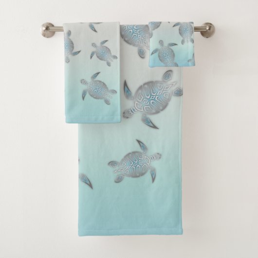 シルバートルズビーチスタイル海洋沿岸 バスタオルセット (インサイチュ)