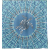 「シルバートルラディエンス」 |トロピカルマンダラ シャワーカーテン (正面)