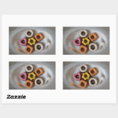 シルバートレイ 長方形シール (シート)