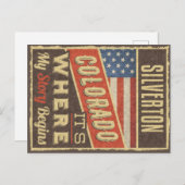 シルバートンコロラド ポストカード (正面/裏面)