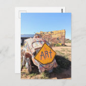 シルバートンNSWアートカー ポストカード (正面/裏面)