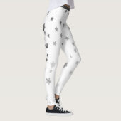 シルバートーンスター レギンス (右)