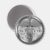 シルバードクターマグネット マグネット (正面/裏面)