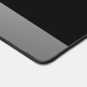 シルバードッグポーオンブラックペットグルーミングサービスブシン デスクマット (コーナー)