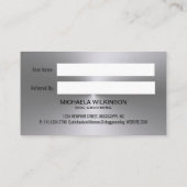 シルバードッグポーオンブラックペットグルーミングサービス 紹介カード (裏面)