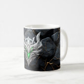 シルバードラゴン エンブレム コーヒーマグカップ (正面右)