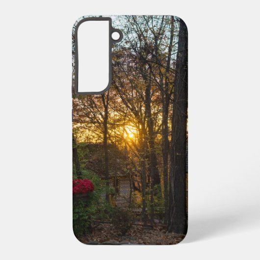シルバードラシティのサンセット サムスン携帯ケース SAMSUNG GALAXYケース (裏面)