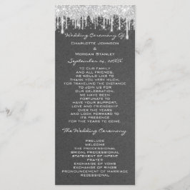 シルバードリップイベント結婚式 プログラムグフォーマルレイ プログラム