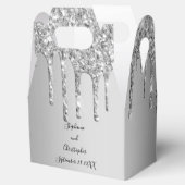 シルバードリップグリッターグリッタードリップ結婚ズ フェイバーボックス (オープン)