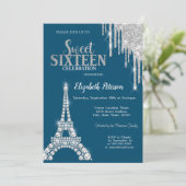 シルバードリップス、ダイヤモンド エッフェル塔  スイート16 招待状 (スタンド正面)