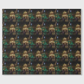 シルバードルシティでのクリスマス2 ラッピングペーパー (フラット)