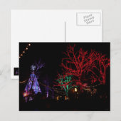 シルバードルシティでのクリスマス シーズンポストカード (正面/裏面)