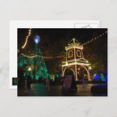 シルバードルシティでのクリスマス シーズンポストカード (正面/裏面)