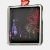 シルバードルシティでのクリスマス メタルオーナメント (左)