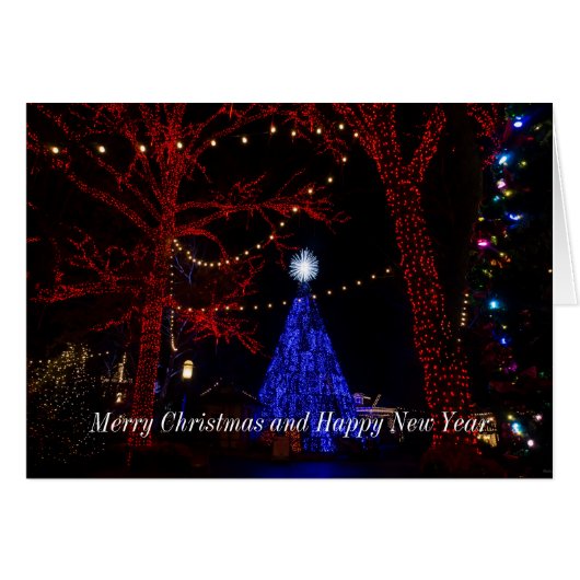 シルバードルシティクリスマスカード (正面横)